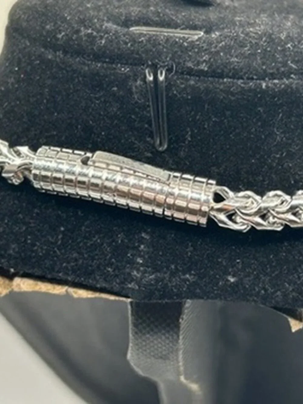Mens Real Silver Franco Chain 22 Inch Solid Box Link Plated Durable Street New